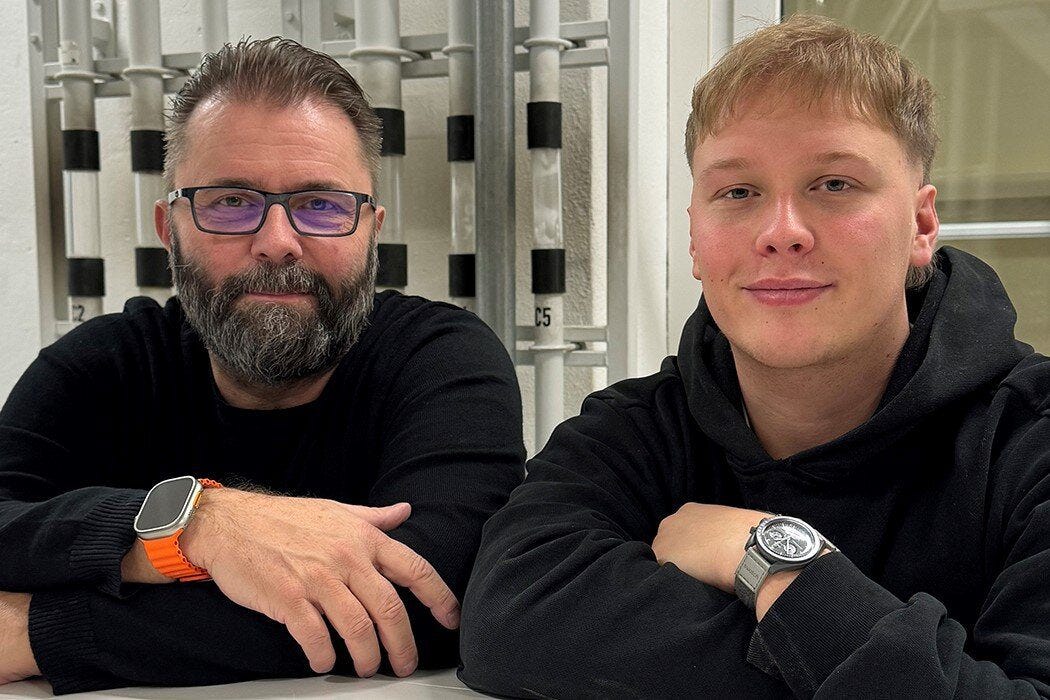 Vater und Sohn Aeschlimann