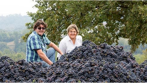 Beppe und Raffaella Bologna, Winzer des familiengeführten Weinguts Braida