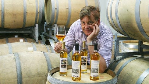 Carlo Hauner junior, Winzer auf dem familieneigenen Weingut