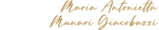Unterschrift von Maria Antonietta Munari Giacobazzi