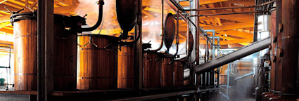 Blick in die Distillerie von Nonino