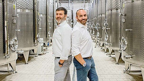 Raffaele Boscaini und Carlo Caramel vom Weingut Canevel