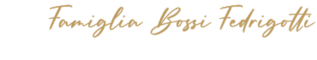 Unterschrift Famiglia Bossi Fedrigotti
