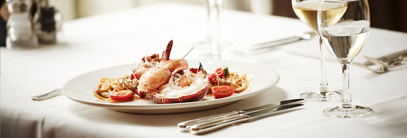 Spaghetti all’astice aus dem Ristorante Conti