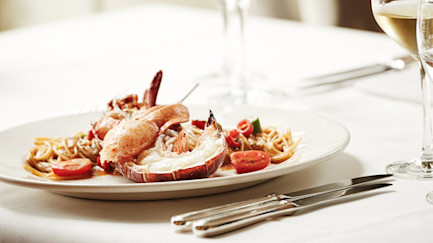 Spaghetti all’astice aus dem Ristorante Conti