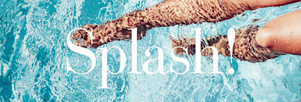 Schriftzug «Splash!»