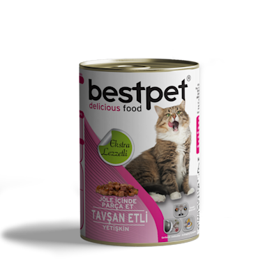 Tavşan Etli Yetişkin Kedi Konservesi