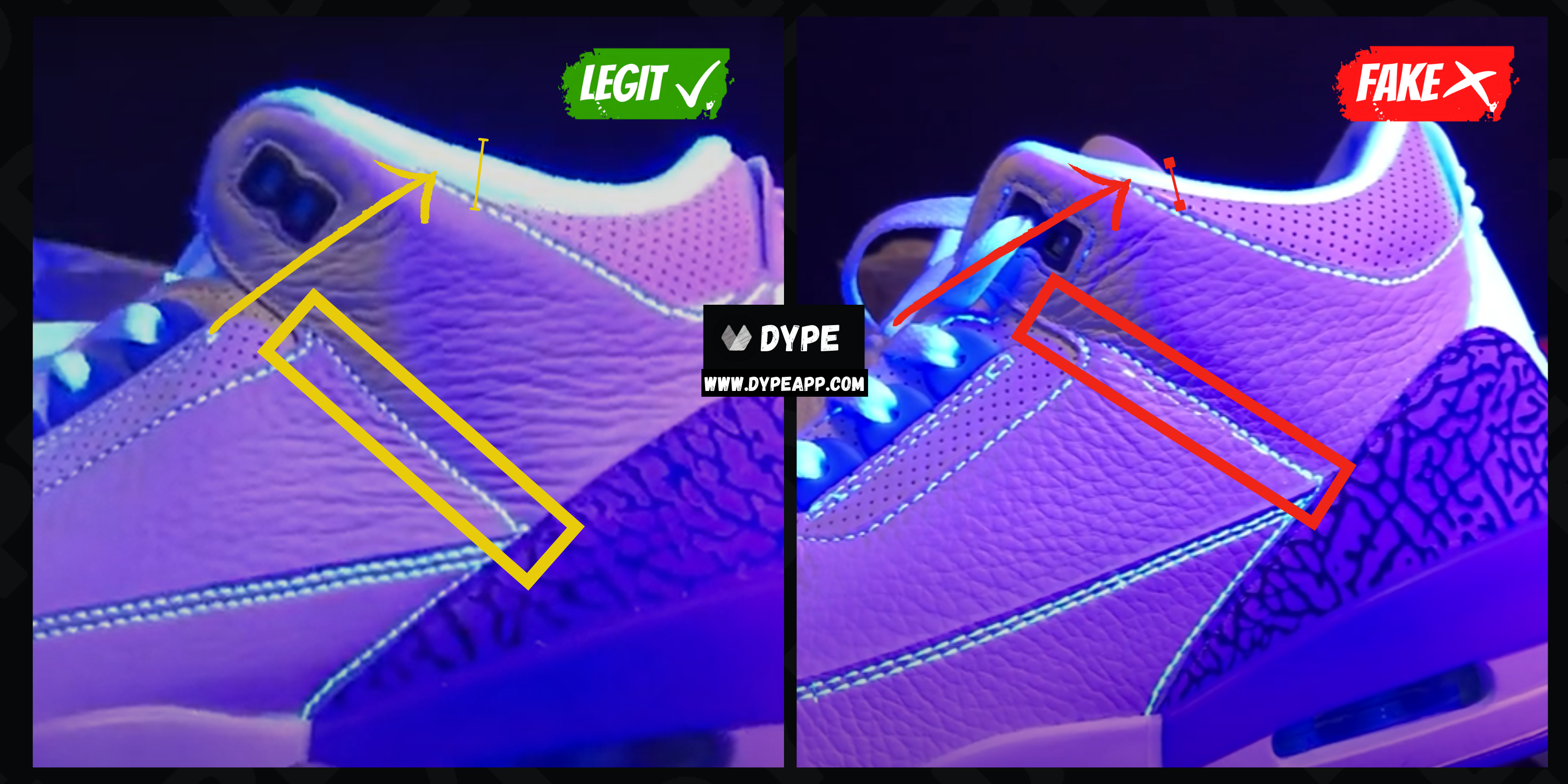 Is this UV Light Method a Legitimate Method for Legit Checking Shoes :  r/Sneakers