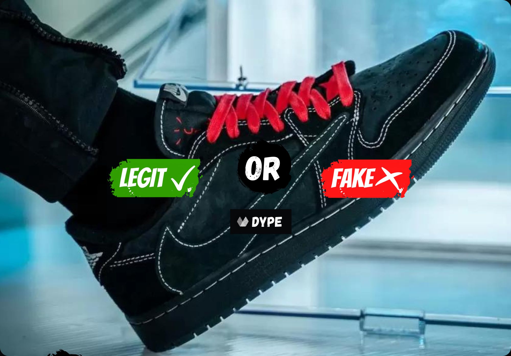 Fake travis scott store aj1