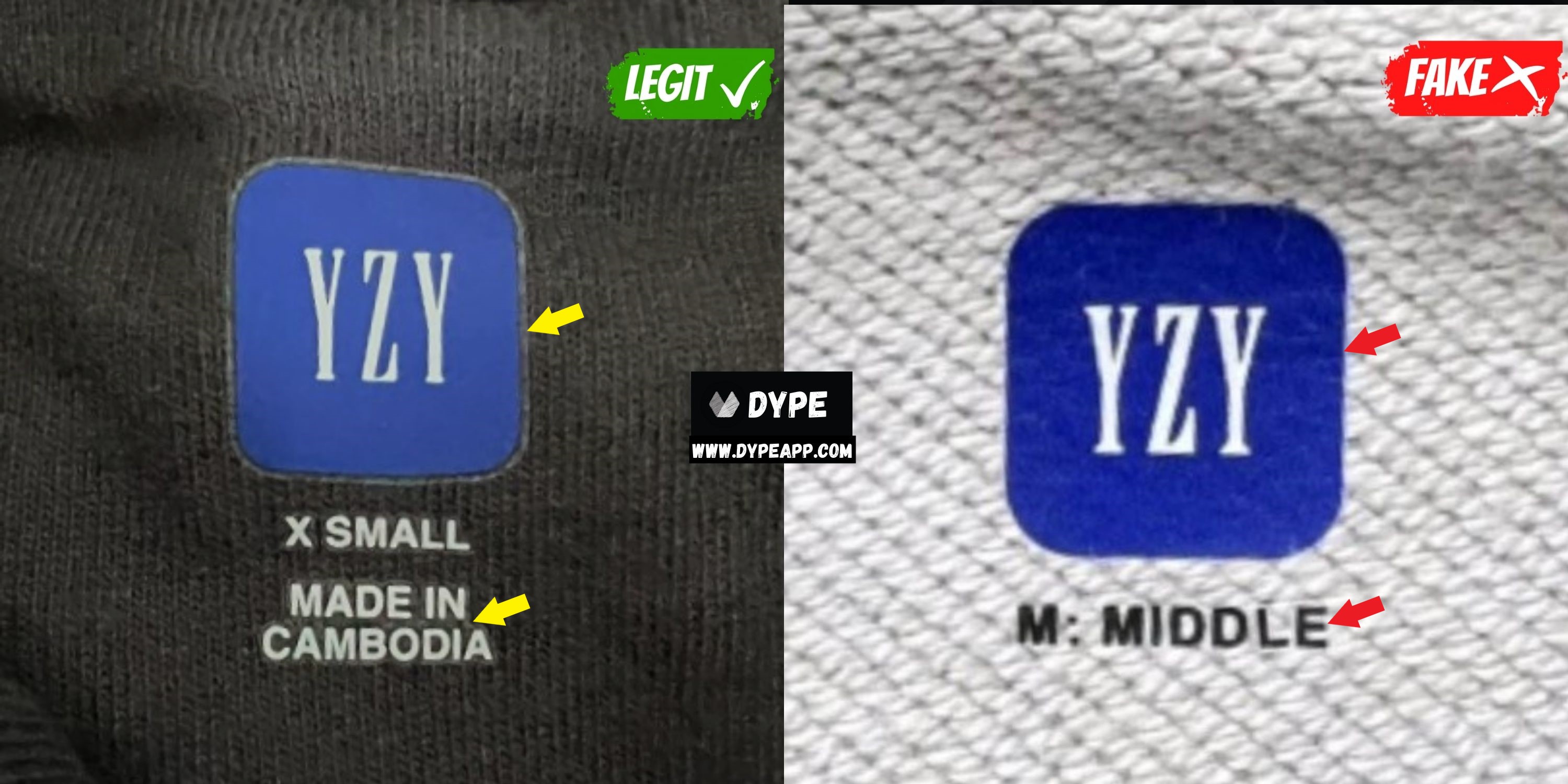 How to spot a fake Yeezy Gap Hoodie, Real vs Fake