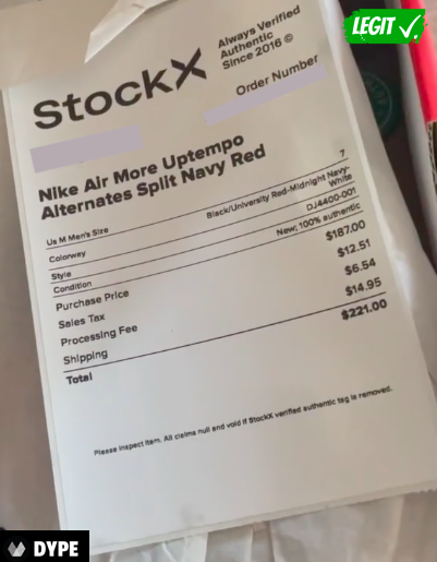 Is this StockX tag real or did I get scammed : r/stockx