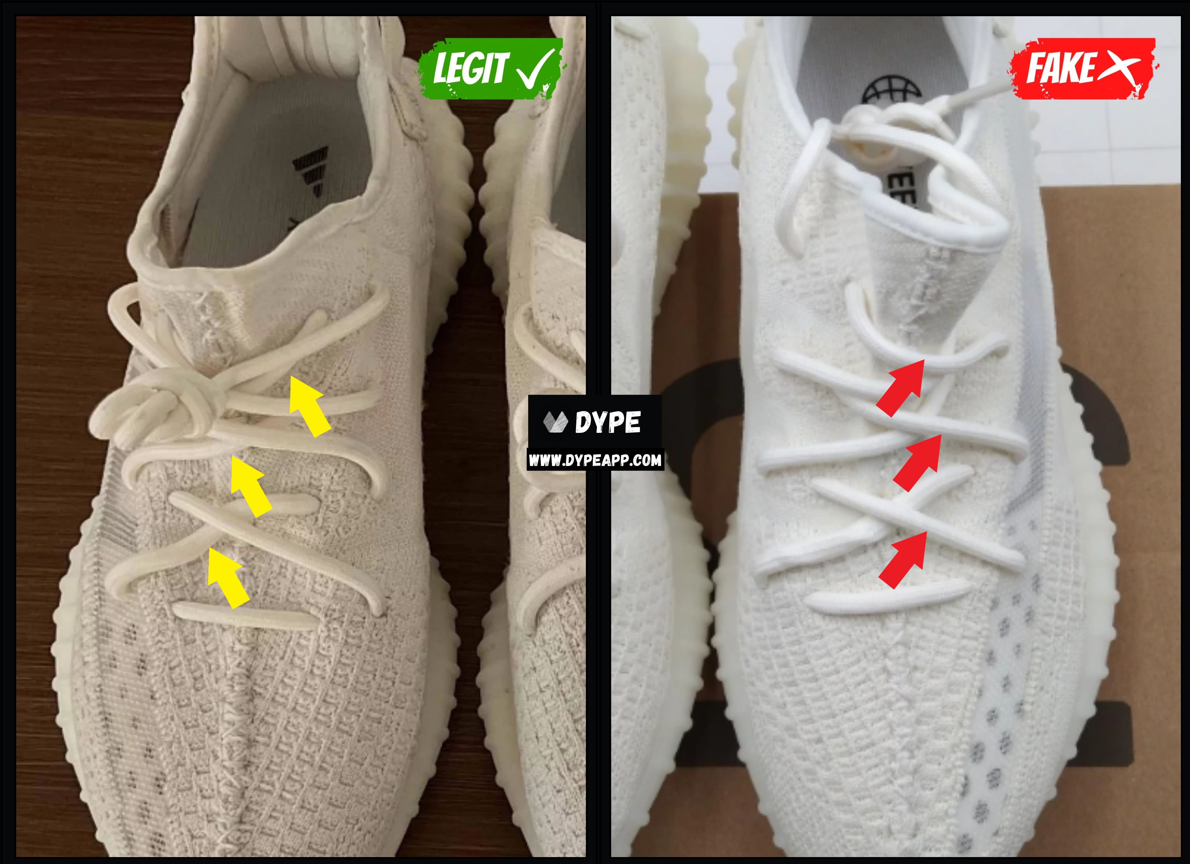 Adidas yeezy v2 cream shop white real vs fake