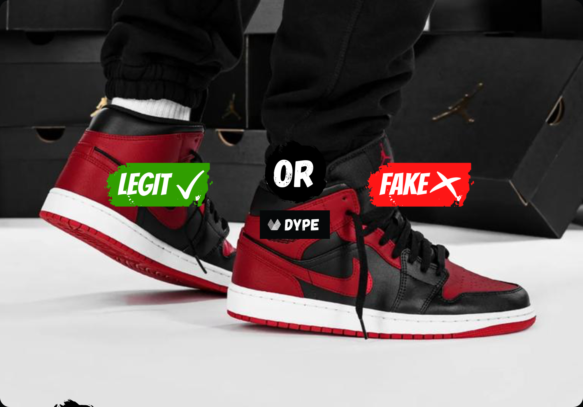 how to know if jordan 1s are real