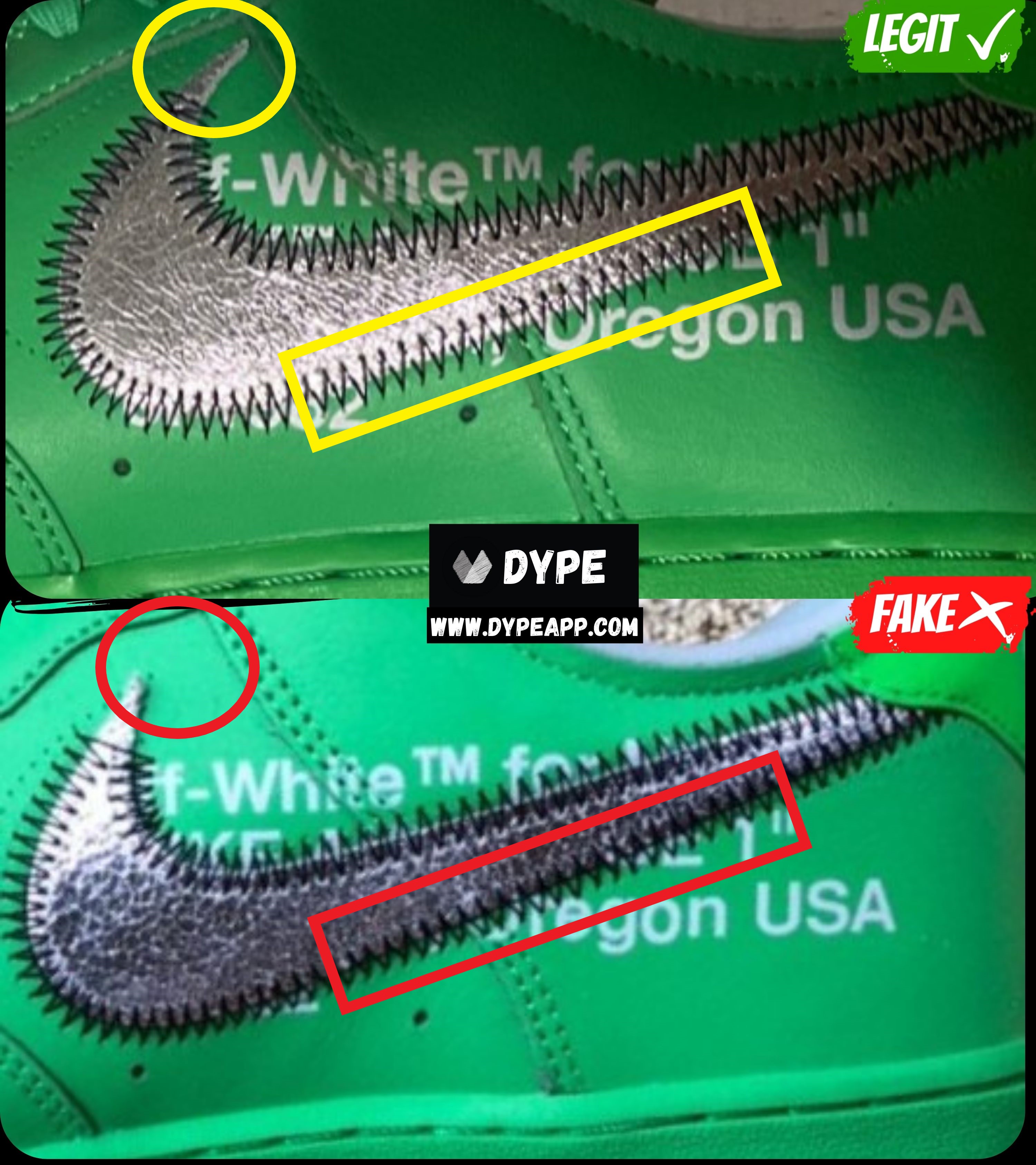 Air Force 1 Low Off-White Light Green Spark (Review) Legit Check Guide 