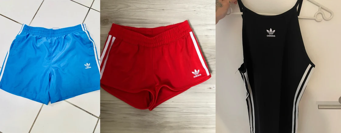 Du kan finde flere annoncer med Adidas på DBA lige nu! Hos Lisbeth i Birkerød og Kenneth i Odense C finder du disse Adidas-shorts fra 50 kroner. Hos Monique i Farum finder du denne Adidas-kjoler fra 150 kroner. 