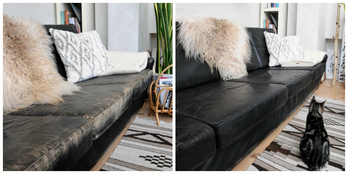 DIY: Giv den gamle lædersofa en opfrisker