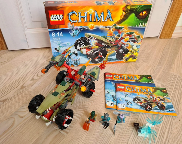 På sjettepladsen over det mest populære sødeord i september sidste år ligger ’Lego’. Søren fra Hobro har i skrivende stund dette Lego Legends of Chima, 70135 Lego-sæt til salg her på DBA. Han vil have 250 kroner i bytte for sættet, som indeholder alle dele, en manual samt den originale æske, som er intakt.