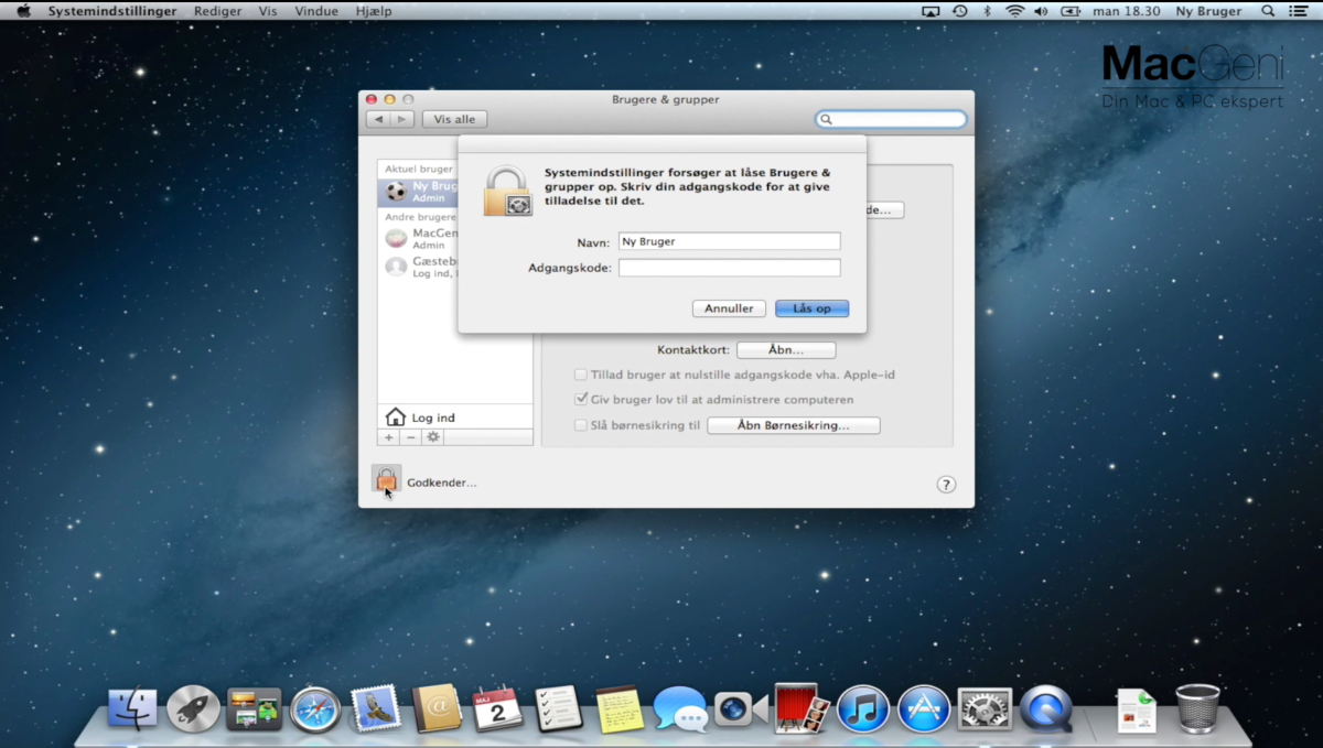 Guide til Reinstallation af brugt Mac 