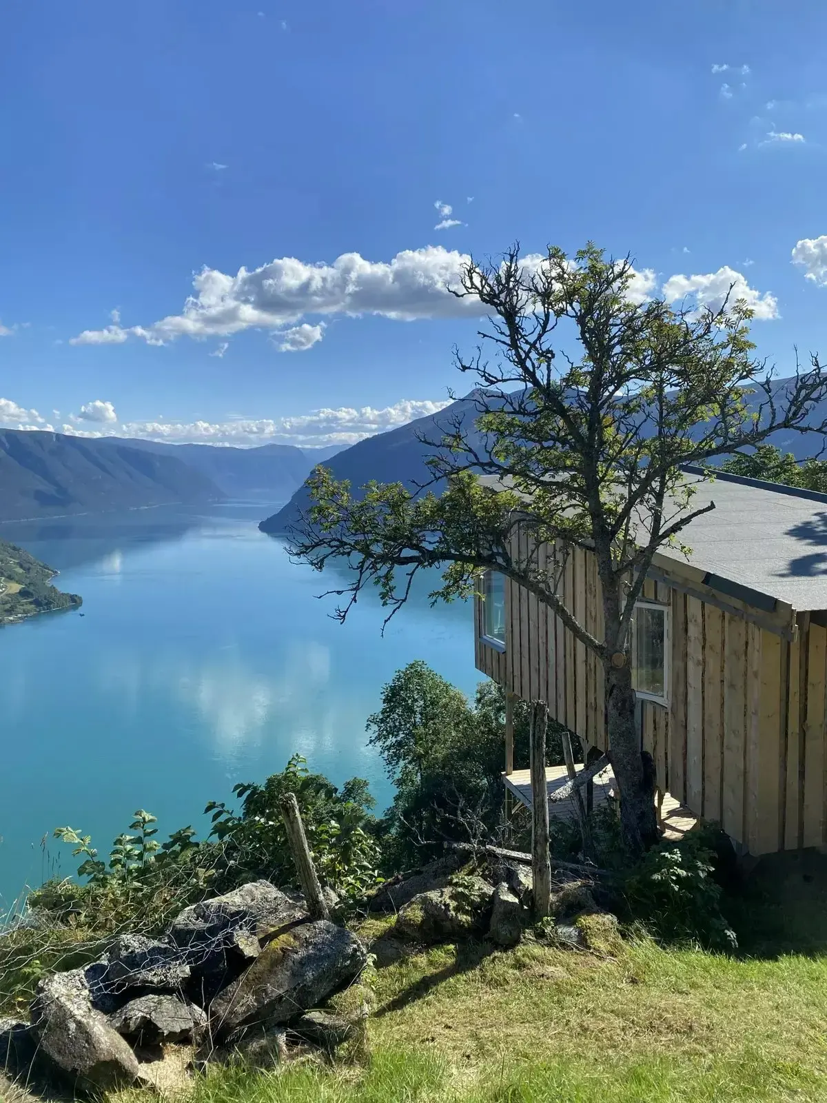 Fjordhytte i Norge