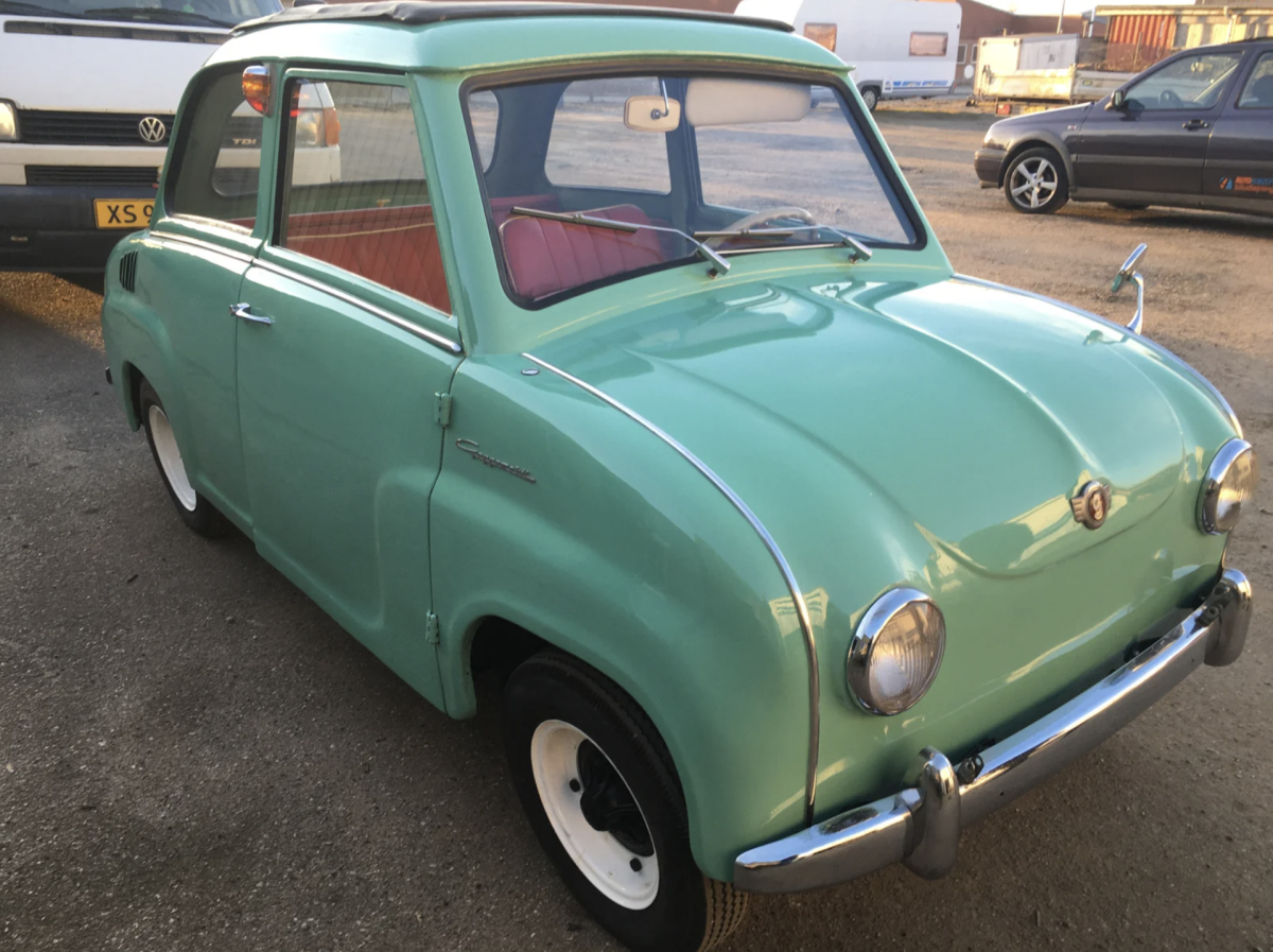 Det er Stig fra Fredericia, der sælger denne Goggomobil for 57.800 kroner.