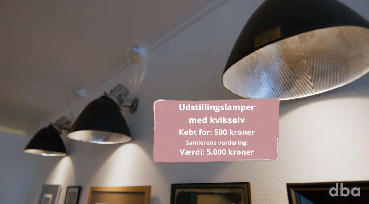 Lamper med et mere industrielt og råt look er meget populære, fordi de skaber kant i indretningen.