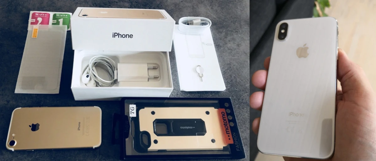 Det bugner med annoncer for brugte iPhones på DBA. Lige nu er der over 3.300 annoncer oprettet alene i iPhone-kategorien. Her er det en iPhone 7, 32 GB, i guld, der sælges næsten som ny med alt tilbehør for 2.999 kroner. Den kan hentes i Glostrup. Eller denne 3 måneder gamle iPhone X, 256 GB, i hvid, der kan blive din for 7.200 kroner. Den sælges af Niki fra Dronningmølle