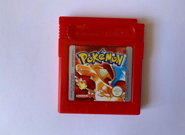 Emil fra København sælger dette Pokémon-spil til Gameboy. Han vil have 250 kroner i bytte for det.