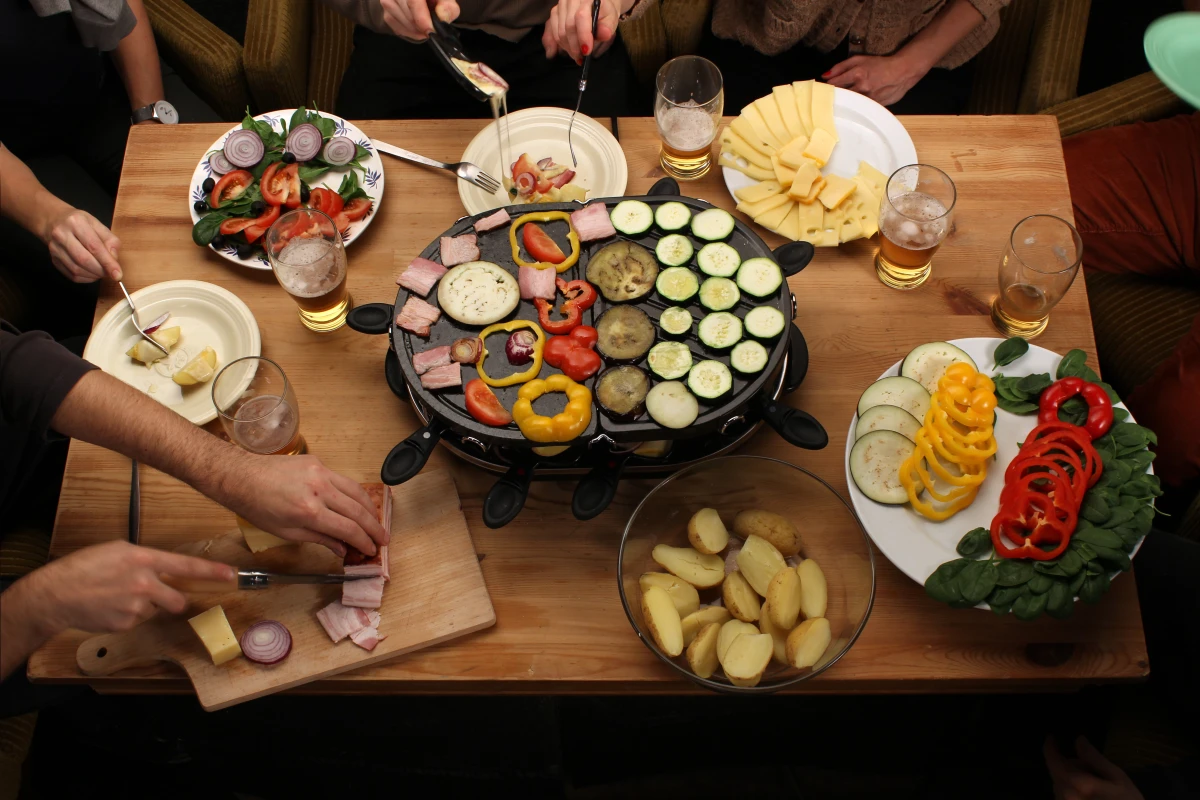 Raclette... Dinner family style!