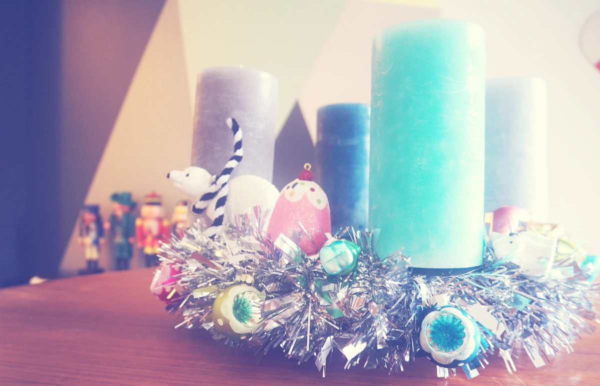 DIY: en (nem) kitschet adventskrans