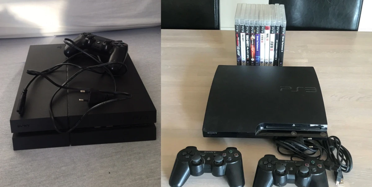 Du kan lige nu finde eksempelvis denne PlayStation 4, som Julius fra Klampenborg sælger til 1.300 kroner. Tænd knappen virker ikke, men man kan tænde via controlleren, skriver Julius. Du kan også købe denne PlayStation 3, CECH, i perfekt stand, der medfølger 2 controller og 10 spil, skriver Ronni fra Nibe, der skal have 900 kroner for den