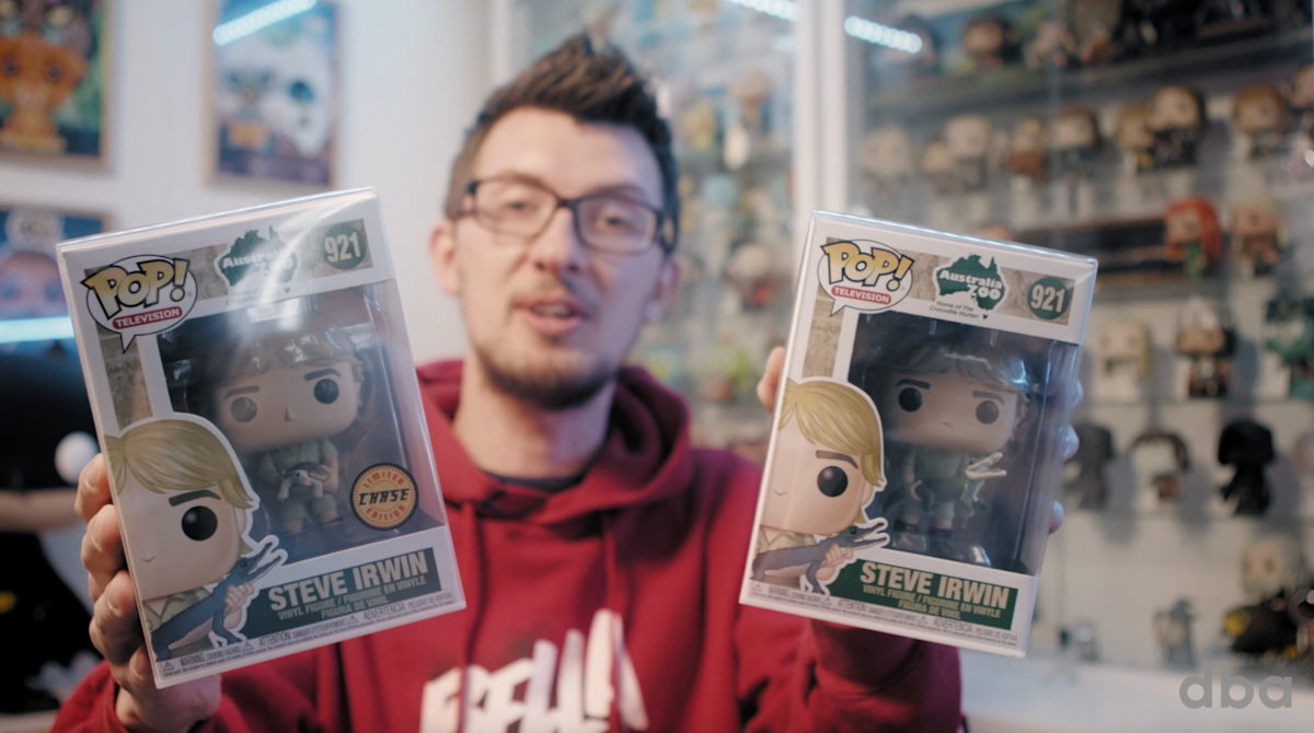 Tobias Korsgaard Nielsen samler på Funko Pop. Han begyndte samlingen, da han en nat ikke kunne sove, og derfor begyndte han at kigge på nettet efter figurerne. Hans samling har været oppe på imponerende 600 figurer.