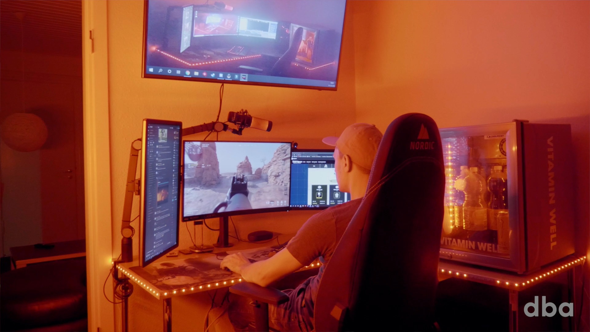 VIDEO: Martin har bygget sit eget gaming-setup af brugte dele