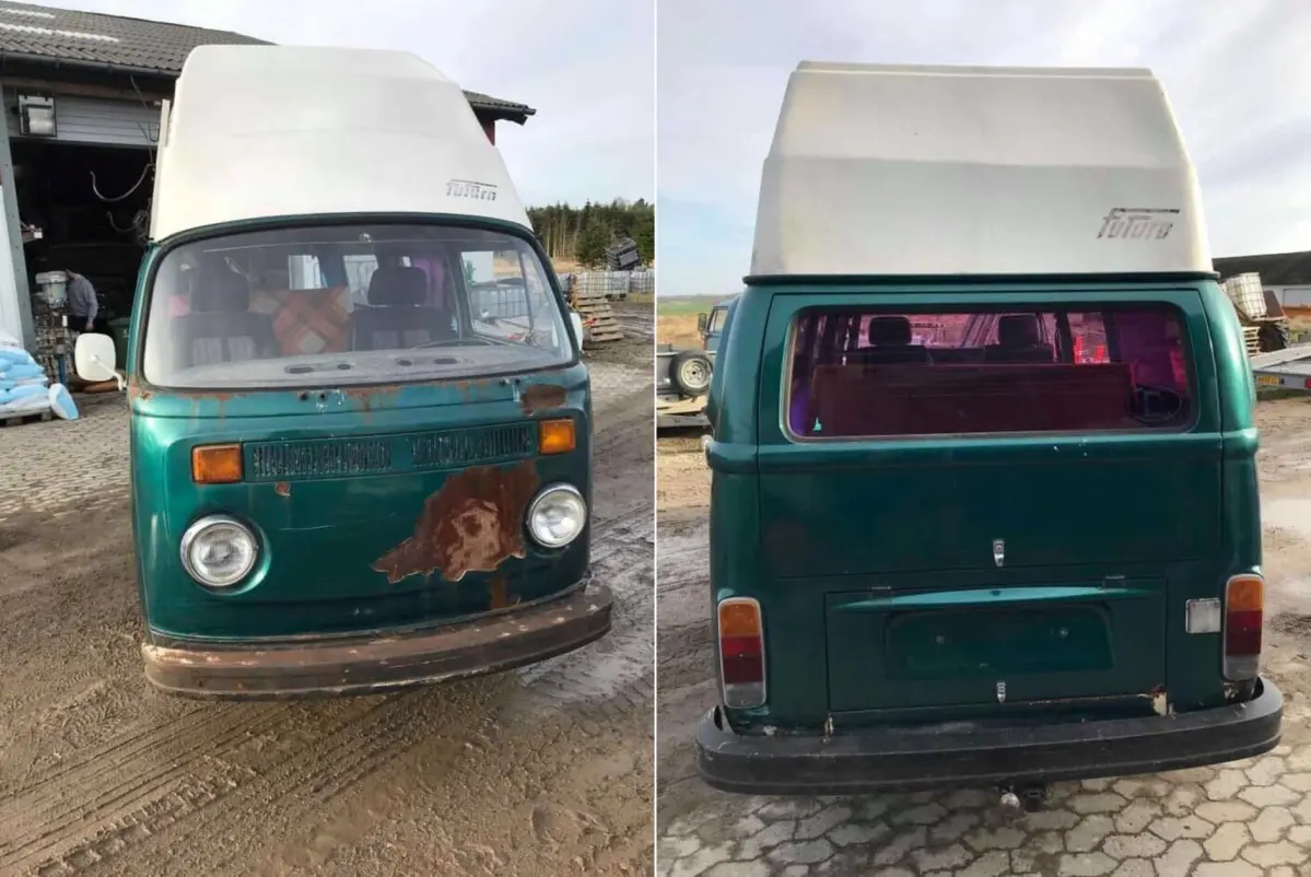 Har du mod på at smøge ærmerne op, give bilen en solid overhaling – og har du ideerne? Så kan du få fingrene i denne gamle, originale VW T2 Campervan for bare 19.900 kroner. En minimal brøkdel af, hvad disse vogne ellers typisk sælges for. Her får du rendyrket frihed på fire hjul