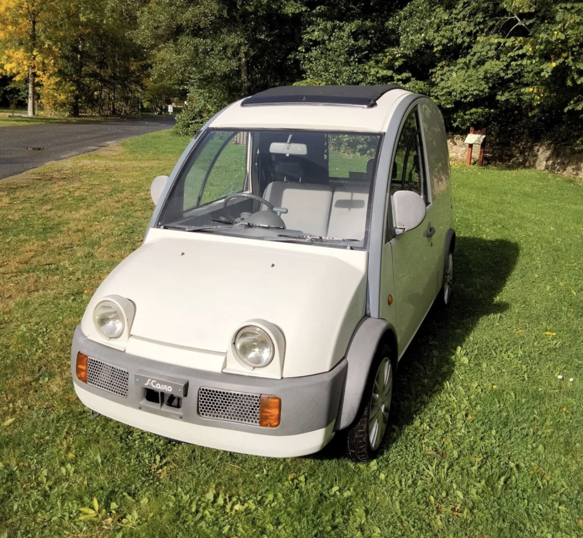 Nissan S-Cargo er Japans bud på en Citroën 2CV. Denne sælges af Jens fra Viborg til 50.000 kroner.