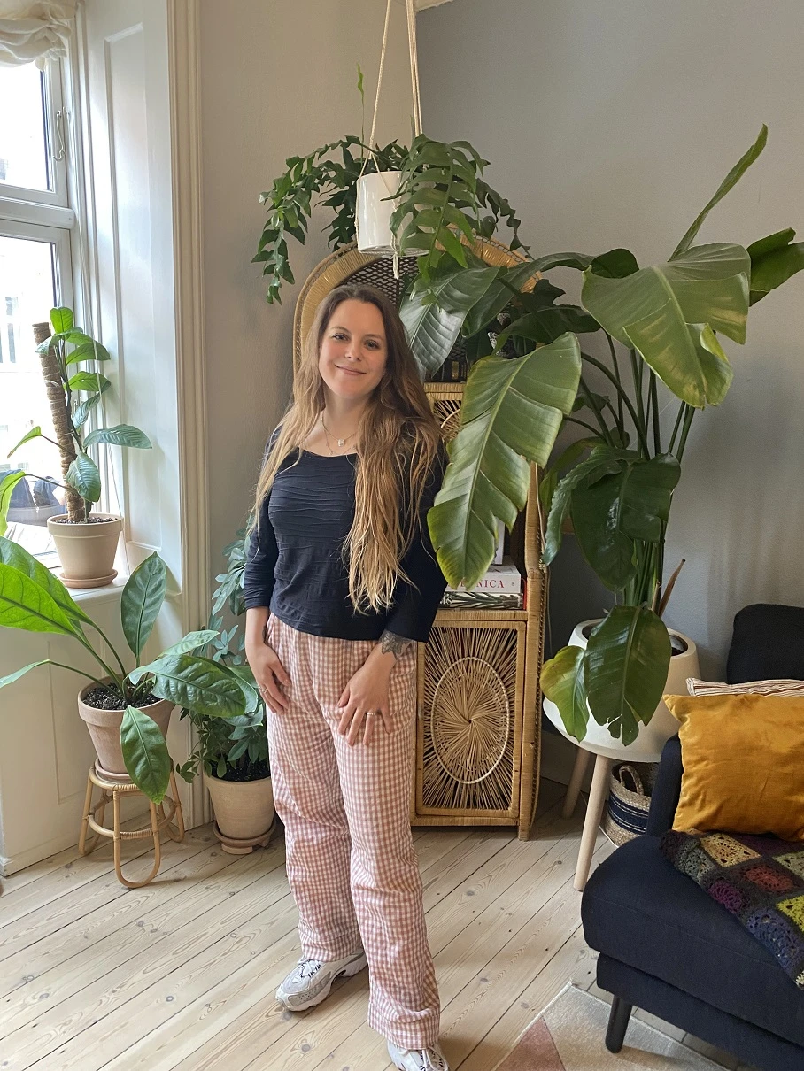 Wow: Louise har 2 planter per kvadratmeter i sin lejlighed