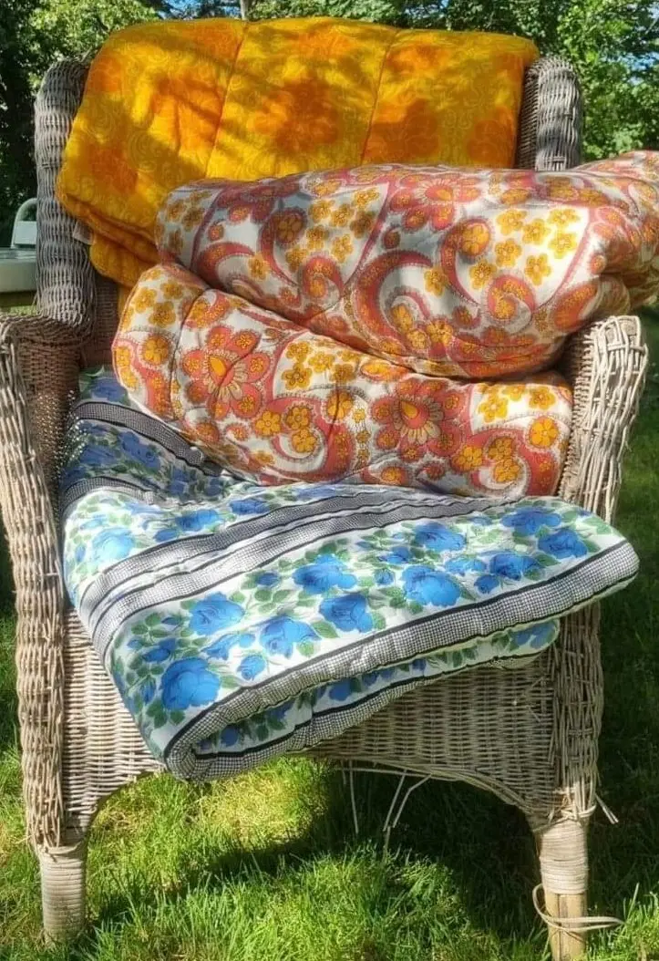 Annette er også helt vild med vintagetæpper.