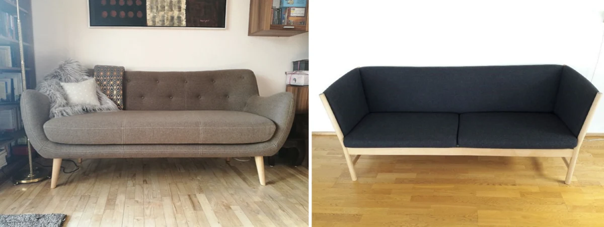 Sofaer er noget af det, der oprettes allerflest søgeagenter på inde på DBA. Her kan du for eksempel få en 3-personers Herman sofa i uld fra Sofakompagniet til 2.700 kroner, der kan afhentes i Roskilde. Eller hvad med denne 3-personers sofa "Dina" tegnet af Søren Nissen og Ebbe Gehl. Kan afhentes i Sydhavnen for 800 kroner