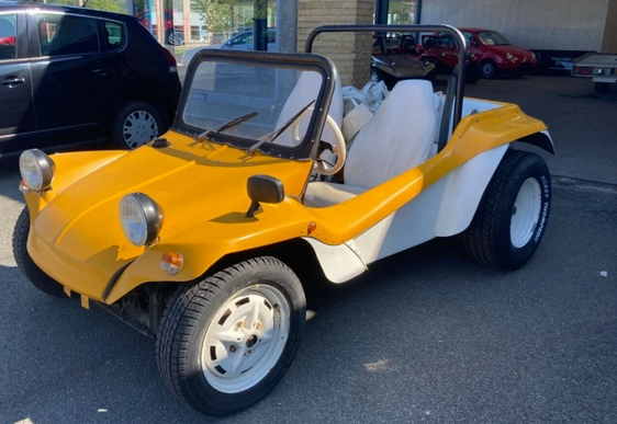 En Beach Buggy. Det var det tredje mest trendende ord i juni sidste år. Sådan en har Jan fra Aabenraa til salg på DBA for 59.880 kroner. Det gule lyn er en VW Beach Buggy 1,2 d benzin fra 1972.