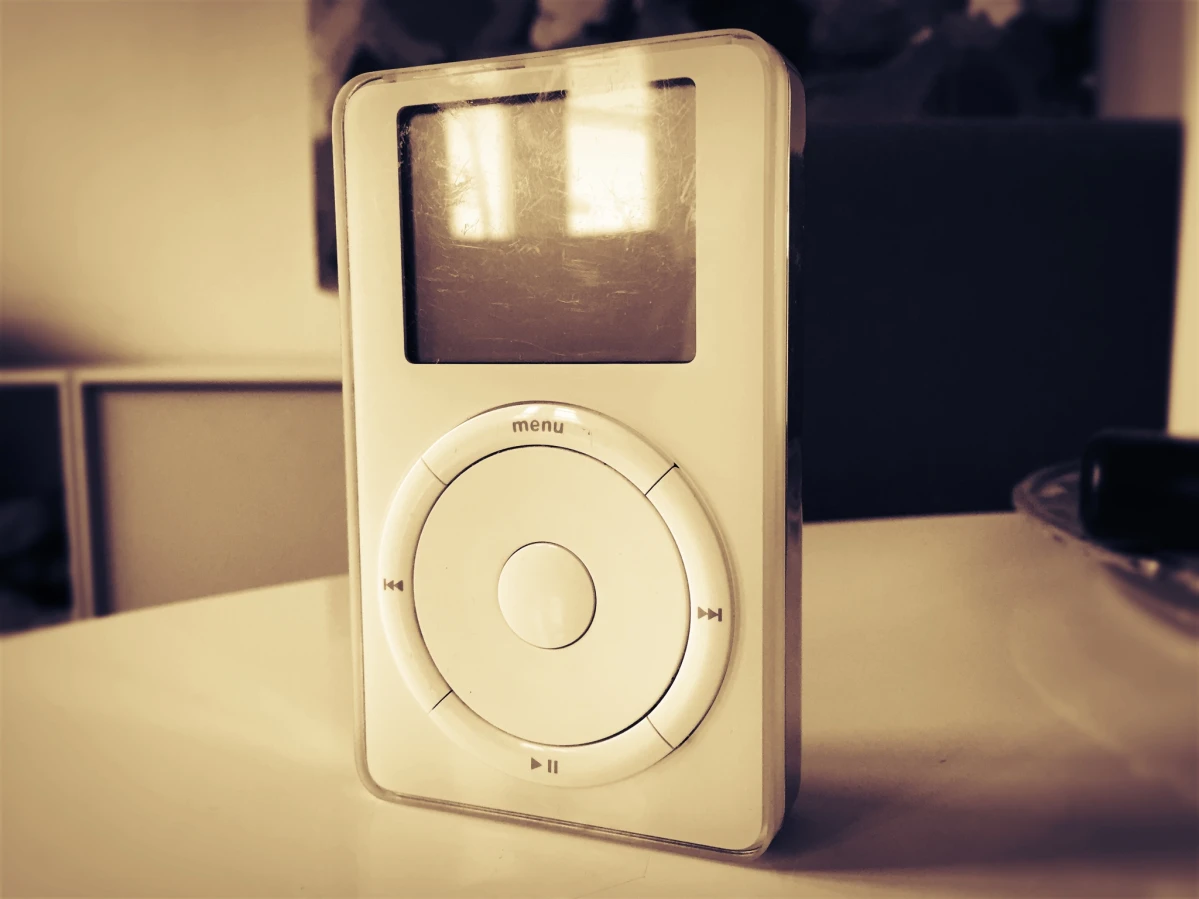 Retro MP3 - Den originale iPod i glas og ramme