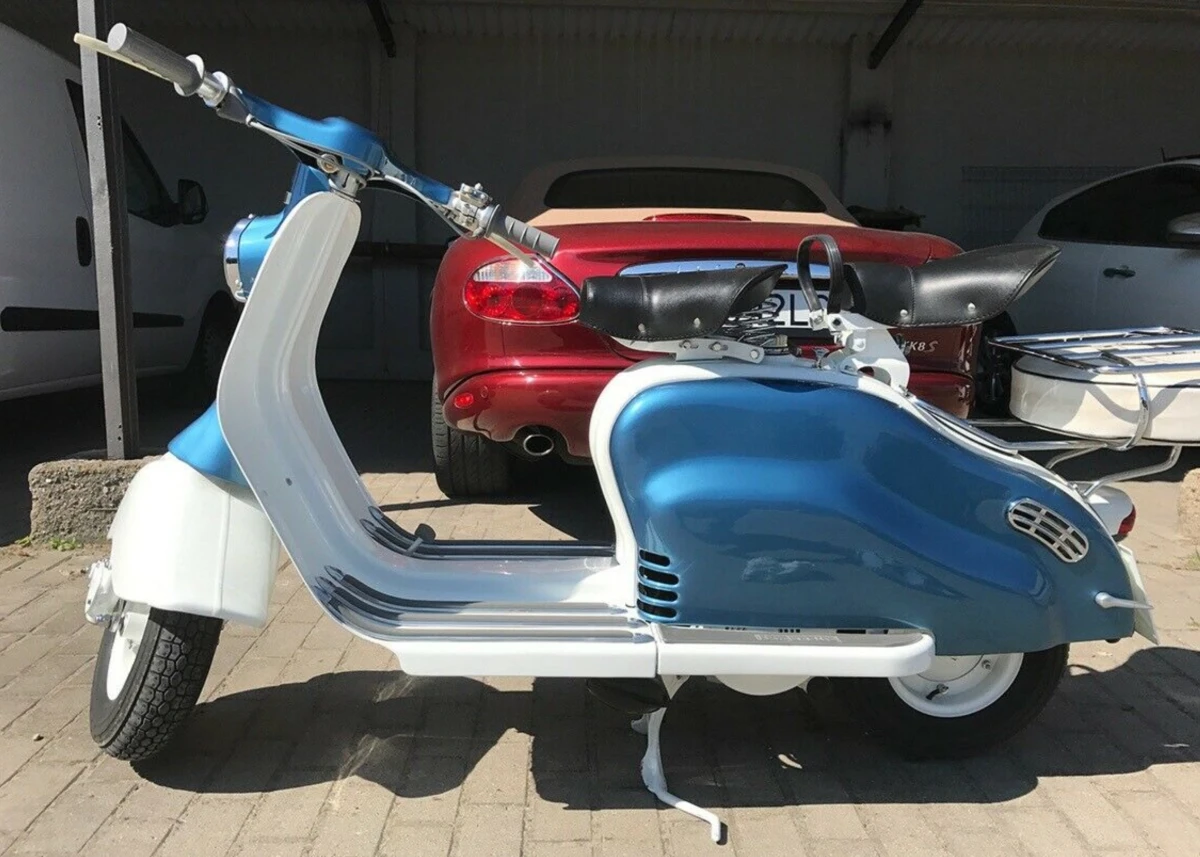 Henrik fra Ballerup har denne Lambretta LD 125 CC til salg. Det er den dyreste, privatejet knallert, der lige nu kan købes på DBA. Den er til salg for 85.000 kroner.