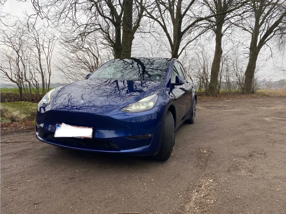 Kristian fra Tørring har denne Tesla Model Y Long Range til salg til 460.000 kr.