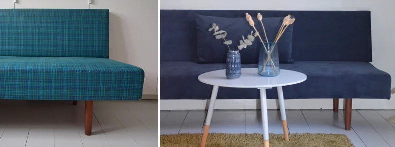 DIY: nyt liv til slidt daybed - guide til ombetrækning