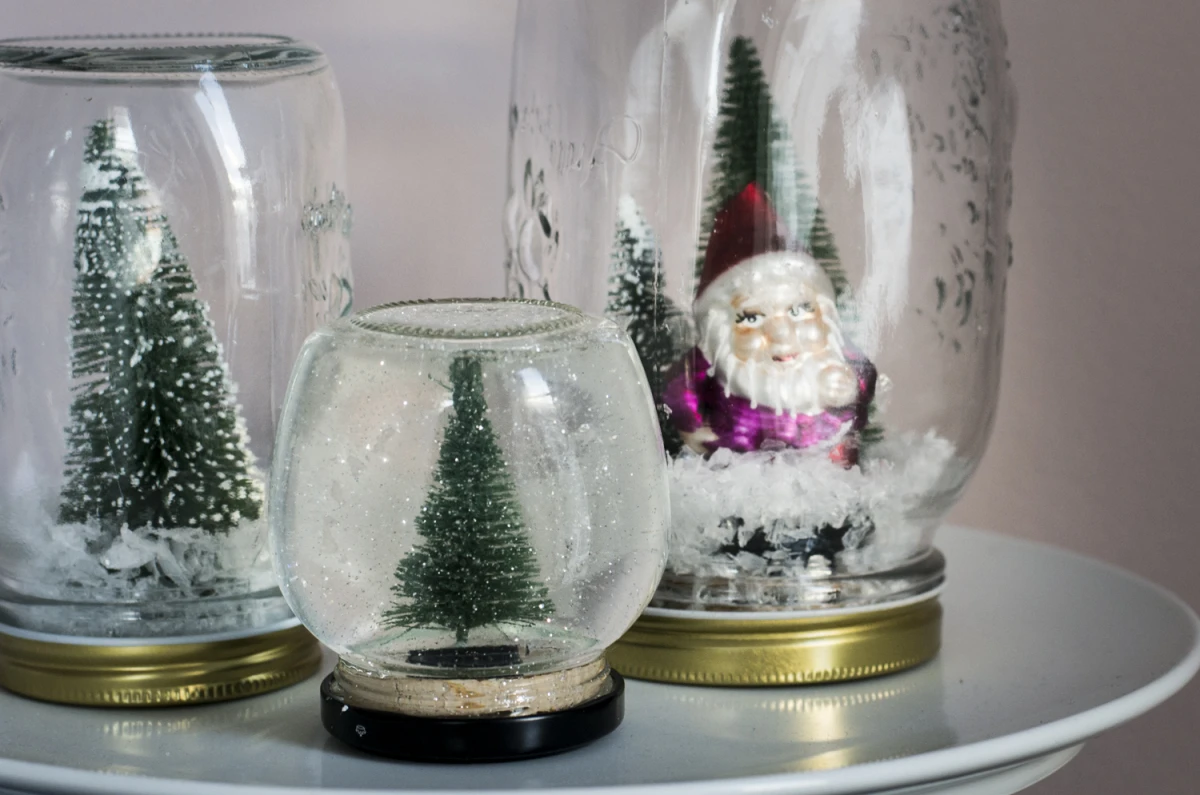 Snowglobes er fine for sig, men bestemt også festlige når der er flere...