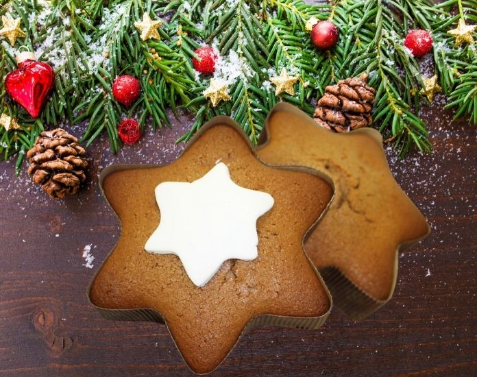 Star Wienercake Kerstster met kruiden
