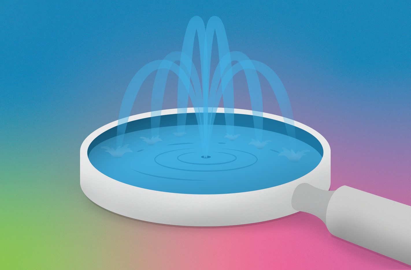 Search as a fountain (LTV story)