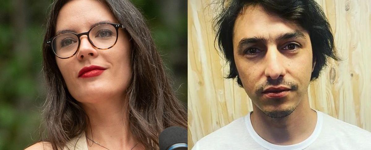 Camila Vallejo y Abel Zicavo recibieron el cariño de la gente en el concierto de Los Bunkers