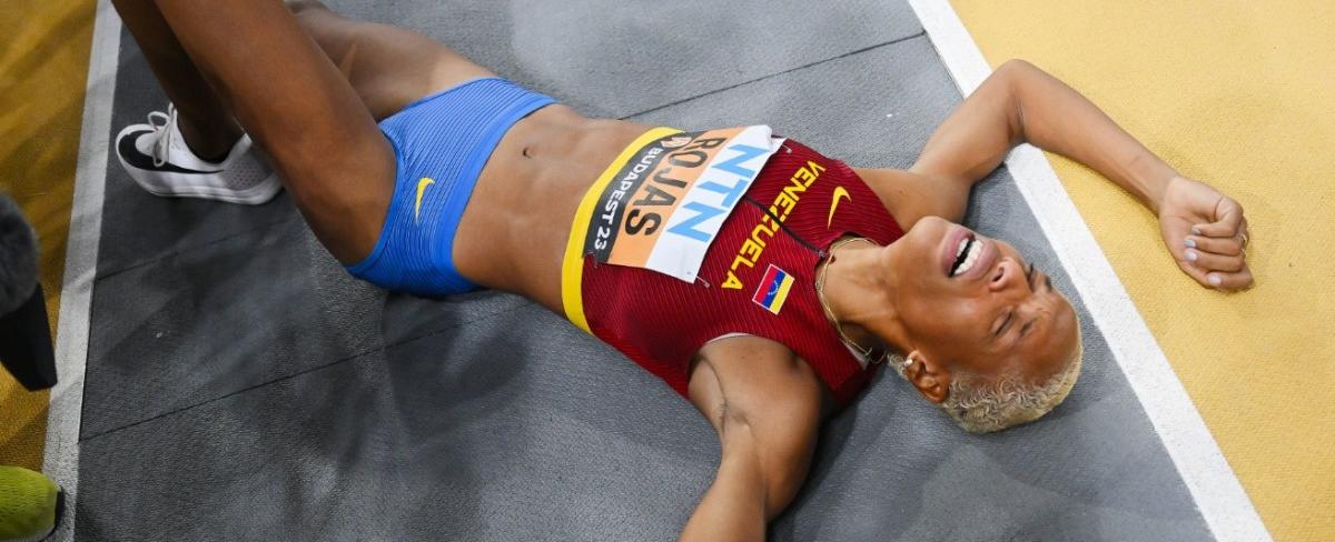 Así fue la agónica conquista de Yulimar Rojas en el Mundial de Budapest