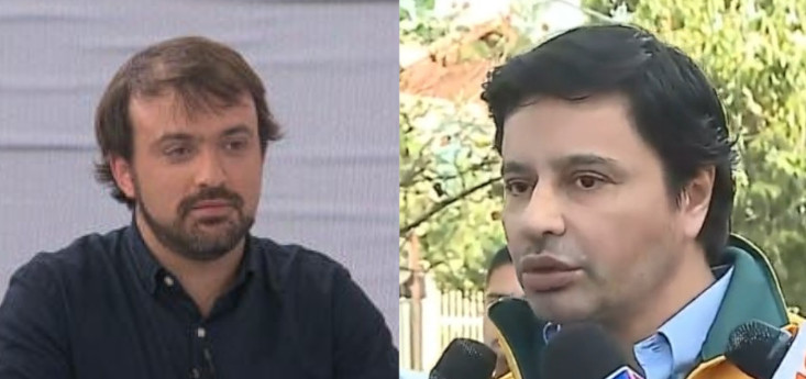 Alcaldes Jorge Sharp y Rodolfo Carter protagonizan duro enfrentamiento