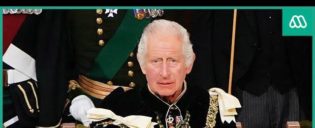 "¡No es mi Rey!": Protestas en coronación de Rey Carlos III en Escocia