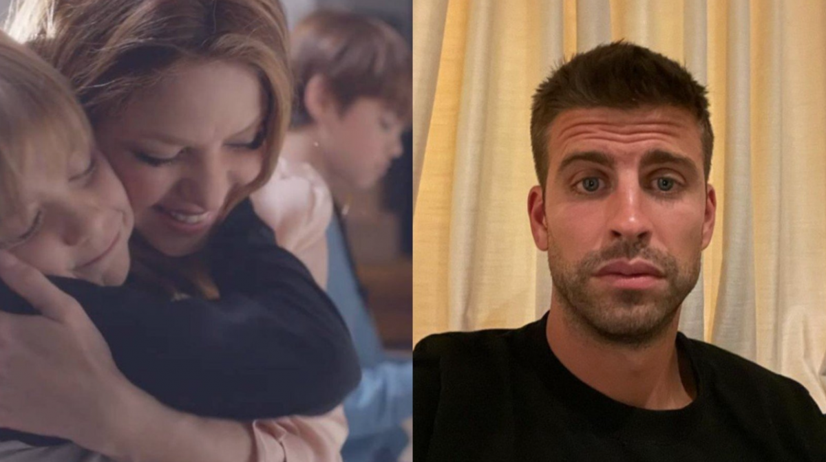 Shakira reveló de quién fue la idea del videoclip con sus hijos